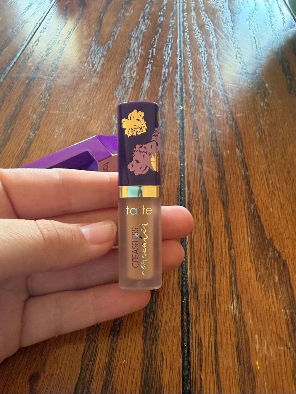 tarte Creaseless Concealer in 47S tan-deep sand